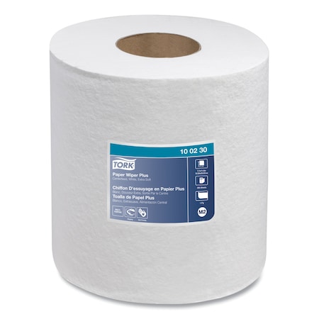 Tork Tork Centerfeed Paper Wiper White M2, High Absorbency, 6 x 305 Sheets, 100230 100230
